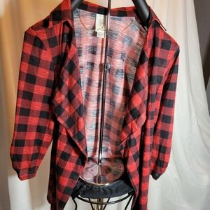 #1263 Buffalo plaid jacket